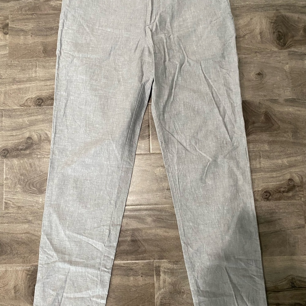 Banana Republic Men’s Grey Linen Pants